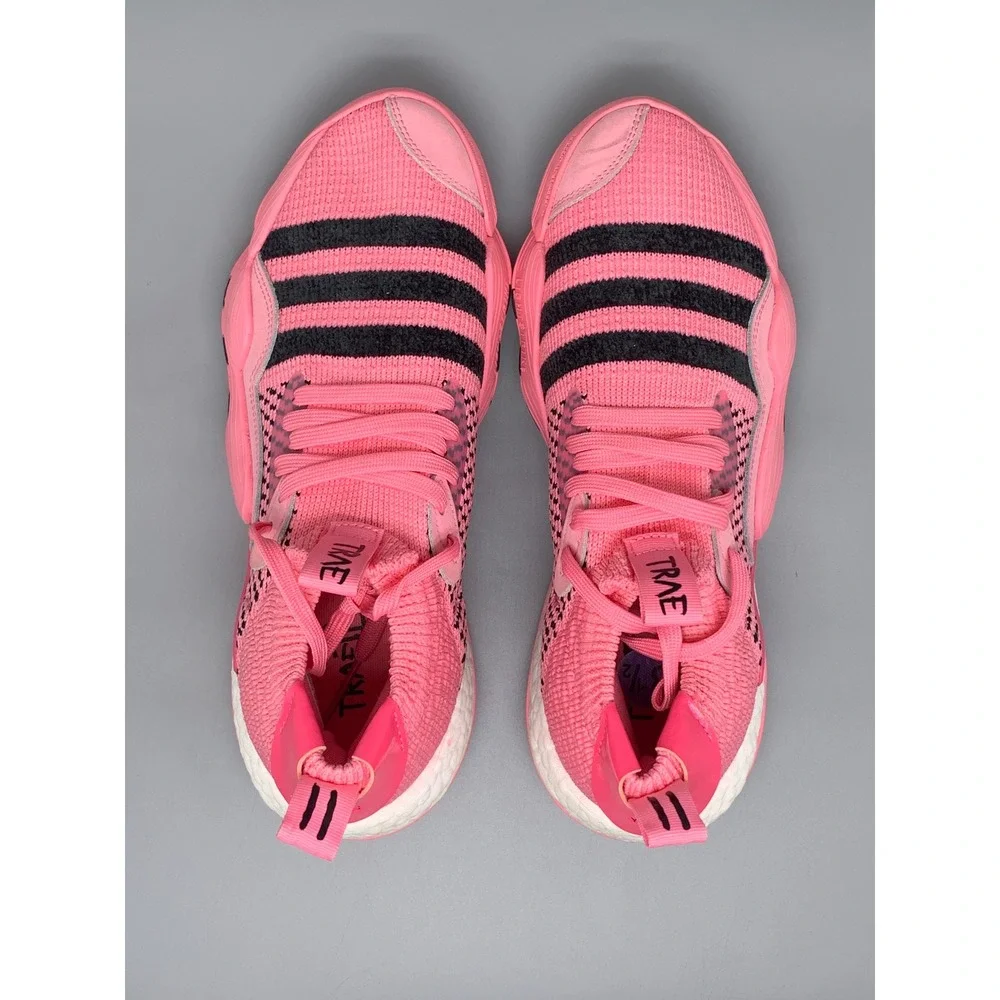 Adidas Trae Young 2.0 Pink Basketball Shoes IE1667 Men's Sz 8.5